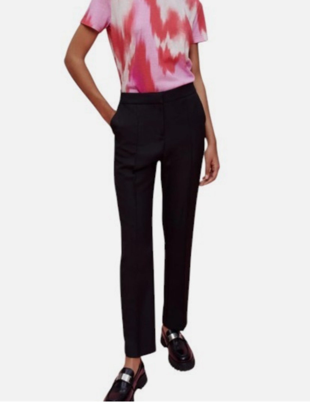 NWT Maje Black Tailored Dress Pants